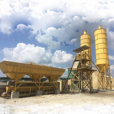 capacity 35m3/h China hot Concrete Batching Plant for Sale HZS35