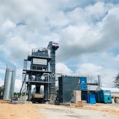 80TPH Road Construction Hot Mix Asphalt Plant Price