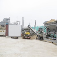 Drum Mix Asphalt Mixing Plant , Bitumen Plant Manufacturers